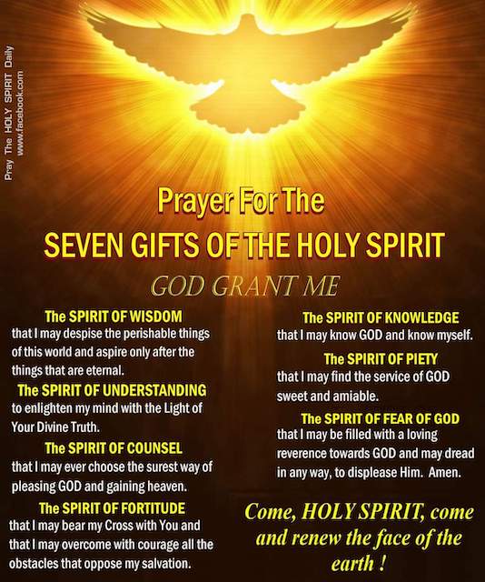 seven spirits of god catholic